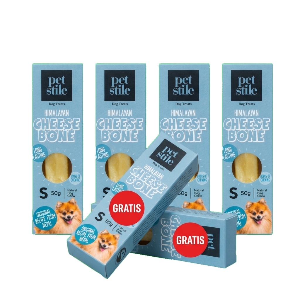 6x Himalaya-Käseknochen (S)